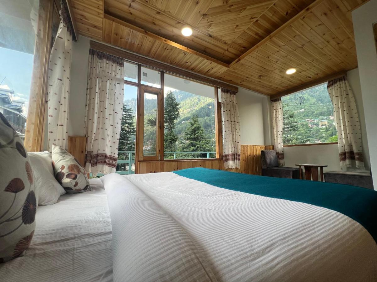 Hotel Mountain Majesty! Top-Rated Luxury Stay Amid Snowcapped Mountains With Balcony And Riverside Calm Manāli Exterior foto